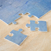 Het schilderen van de winternacht in het stadspark legpuzzel (Zijkant)