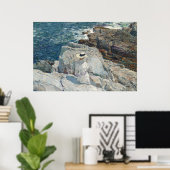 Het schilderen van de zeebaars in de Zuidelijke La Poster (Thuiskantoor)