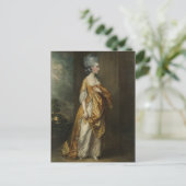 Het Schilderen van Gainsborough van Gunst Briefkaart (Staand voorkant)