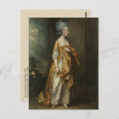 Het Schilderen van Gainsborough van Gunst Briefkaart (Voorkant / Achterkant)