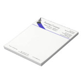 Het Schilderen van het Bedrijf van de Dienst van d Notitieblok (Linkerzijde)