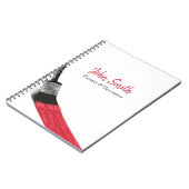 Het schilderen van het Bedrijf van de Dienst van d Notitieboek (Linkerzijde)