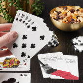 Het schilderen van het Bedrijf van de Dienst van d Pokerkaarten (Insitu)