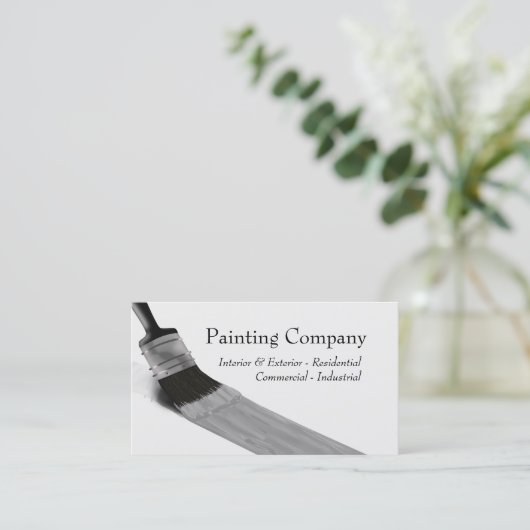 Het schilderen van het Bedrijf van de Dienst van d Visitekaartje (Staand voorkant)