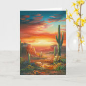 Het schilderen van het Kleurrijke Schilderen van Kaart (Gele Bloem)