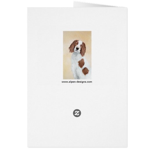 Het schilderen van Ierse rode en witte zetters - O (Achterkant)