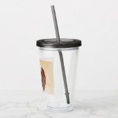 Het schilderen van Ierse rode en witte zetters - O Acryl Drinkbeker (Links)