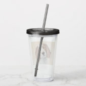 Het schilderen van Ierse rode en witte zetters - O Acryl Drinkbeker (Achterkant)