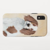 Het schilderen van Ierse rode en witte zetters - O Case-Mate iPhone Case (Achterkant (horizontaal))