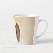 Het schilderen van Ierse rode en witte zetters - O Latte Mok (Rechts)