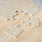 Het schilderen van Ierse rode en witte zetters - O Legpuzzel (Zijkant)