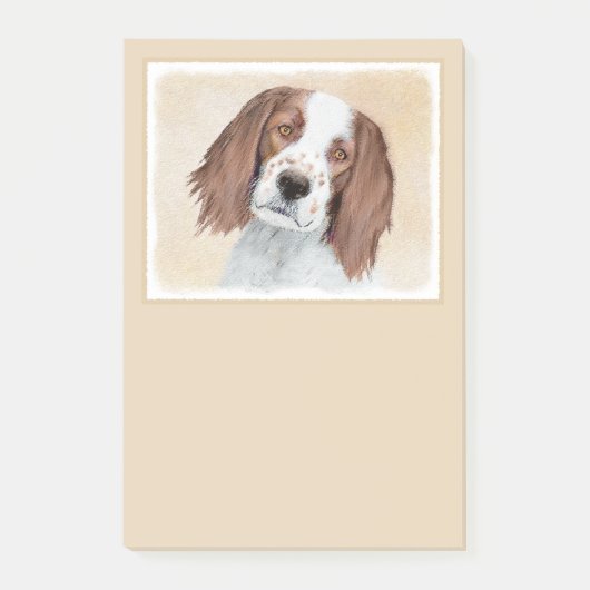 Het schilderen van Ierse rode en witte zetters - O Post-it® Notes (Voorkant)