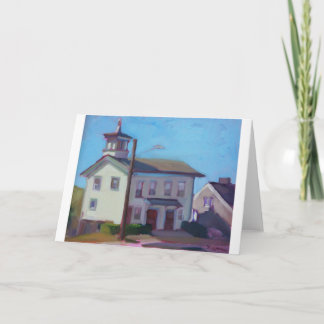 Het schilderen van Oude Firehouse Kaart