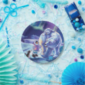 Het schilderen van Polaire Pals Papieren Bordje (Feest)