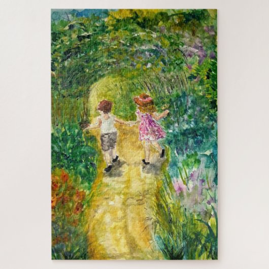 Het schilderen van Puzzle de beste voorkanten - Ge Legpuzzel (Verticaal)