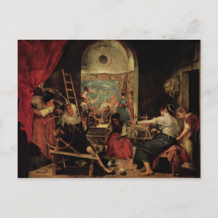 Het Schilderen van Velazquez van Deigo Briefkaart