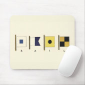 Het schilderen van Vier Vlaggen met Sail die onder Muismat (Met muis)