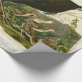 Het schilderen van vochtige vogels in Turkije Cadeaupapier (Hoek)