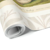 Het schilderen van vochtige vogels in Turkije Cadeaupapier (Rol Hoek)