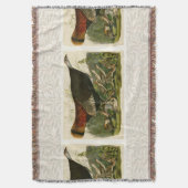 Het schilderen van vochtige vogels in Turkije Deken (Voorkant Verticaal)