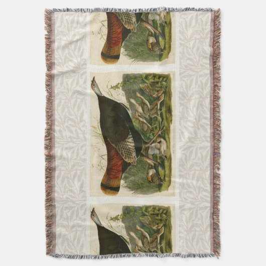 Het schilderen van vochtige vogels in Turkije Deken (Voorkant Verticaal)