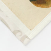 Het schilderen van vochtige vogels in Turkije Fleece Deken (Hoek)