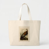 Het schilderen van vochtige vogels in Turkije Grote Tote Bag (Voorkant)
