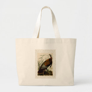 Het schilderen van vochtige vogels in Turkije Grote Tote Bag