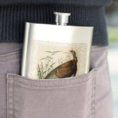 Het schilderen van vochtige vogels in Turkije Heupfles (Voorbeeld)