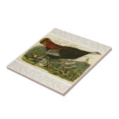 Het schilderen van vochtige vogels in Turkije Tegeltje (Zijkant)