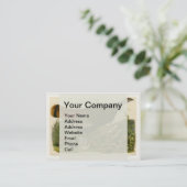 Het schilderen van vochtige vogels in Turkije Visitekaartje (Staand voorkant)