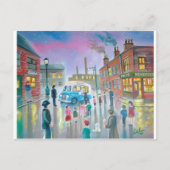 Het schilderij Ice Cream Van oil Briefkaart (Voorkant)