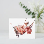 Het schilderij Swing van Jean-Honoré Fragonard Briefkaart (Staand voorkant)