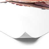 Het schilderij Swing van Jean-Honoré Fragonard Poster (Hoek)