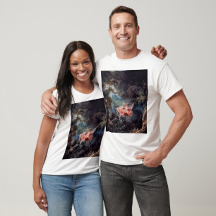 Het schilderij Swing van Jean-Honoré Fragonard T-shirt