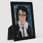 Het schilderij The King door Alfred Fox Fotoplaat (Zijkant)