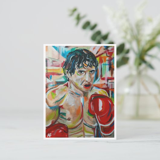 Het schilderij van Alfred Fox Briefkaart (Staand voorkant)