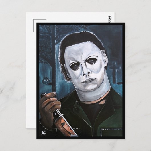 Het schilderij van Alfred Fox Briefkaart (Voorkant / Achterkant)