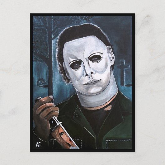 Het schilderij van Alfred Fox Briefkaart (Voorkant)