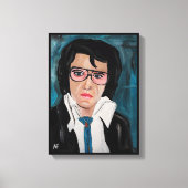 Het schilderij van Alfred Fox Canvas Afdruk (Voorkant)