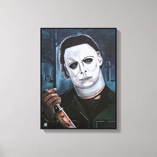 Het schilderij van Alfred Fox Canvas Afdruk (Voorkant)