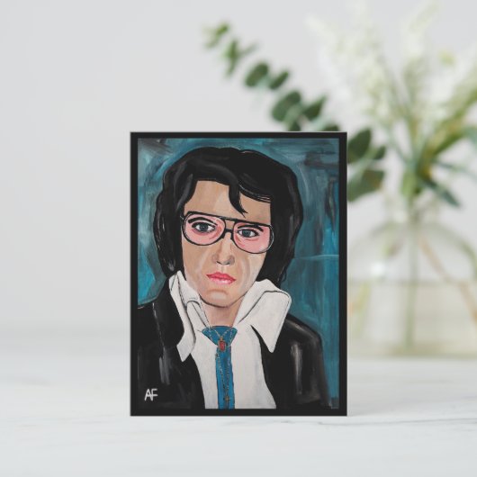 Het schilderij van Alfred Fox Collectable Briefkaart (Staand voorkant)