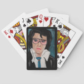 Het schilderij van Alfred Fox Pokerkaarten (Achterkant)