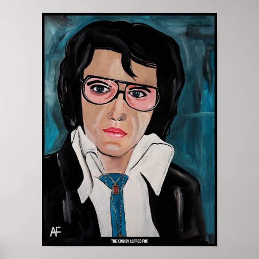 Het schilderij van Alfred Fox Poster (Voorkant)