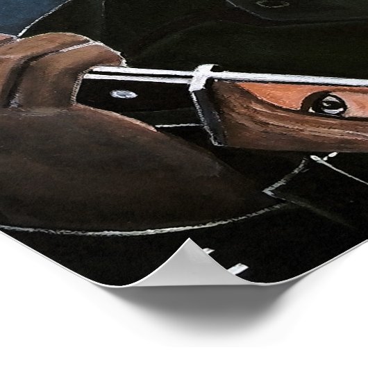 Het schilderij van Alfred Fox Poster (Hoek)