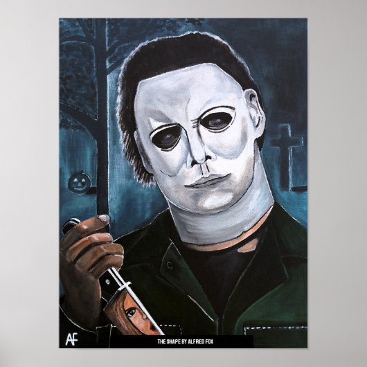 Het schilderij van Alfred Fox Poster (Voorkant)