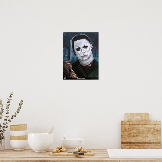 Het schilderij van Alfred Fox Poster (Keuken)