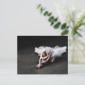 Het schilderij van ballerina briefkaart (Staand voorkant)