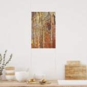 Het schilderij van Claude Monet, Kathedraal van Ro Poster (Keuken)