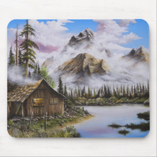 Het schilderij van David Paul in Summer Solitude O Muismat